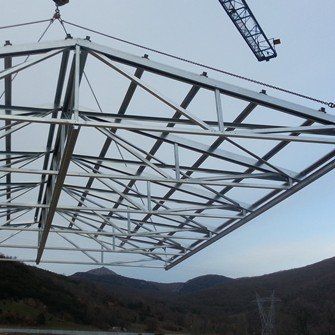 Cubierta de estructuras metálicas Cubierta de estructuras metálicas